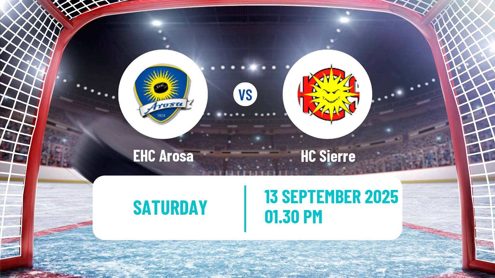 Hockey Swiss League Hockey Arosa - Sierre