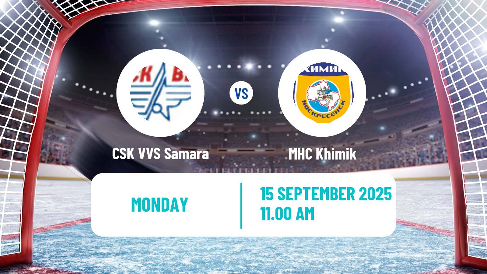Hockey VHL CSK VVS Samara - Khimik