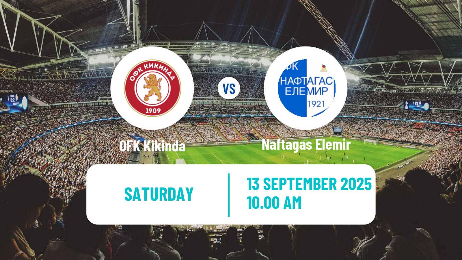 Football Serbian Srpska Liga - Vojvodina Kikinda - Naftagas Elemir