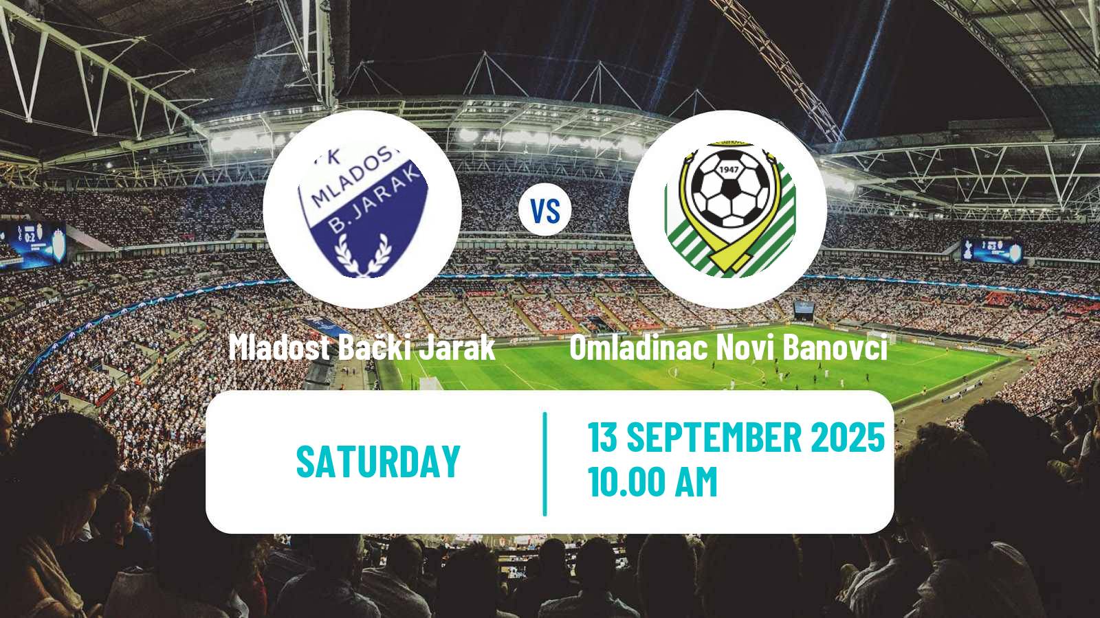 Football Serbian Srpska Liga - Vojvodina Mladost Bački Jarak - Omladinac Novi Banovci