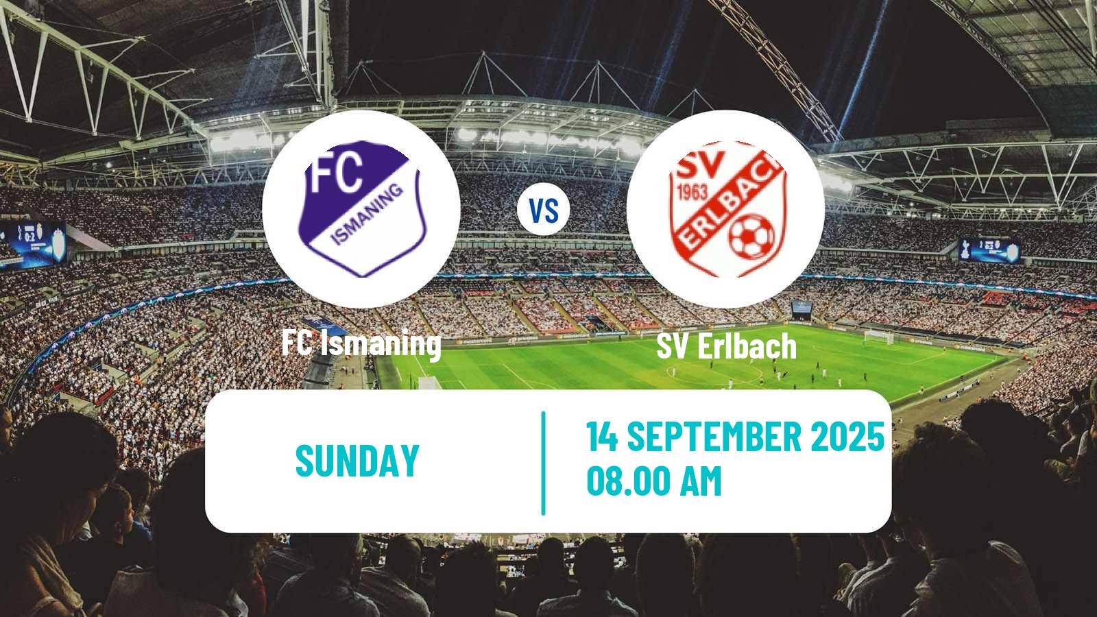 Football German Oberliga Bayern Süd Ismaning - Erlbach