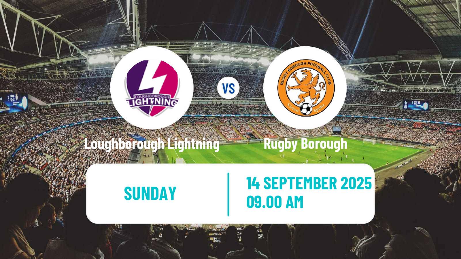 Football English National League North Women Loughborough Lightning - Rugby Borough