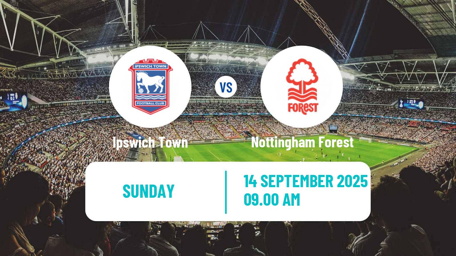 Football English Women Championship Ipswich Town - Nottingham Forest