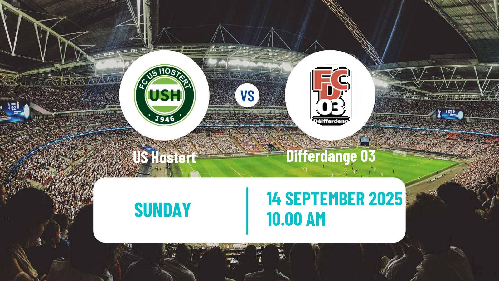 Football Luxembourg National Division Hostert - Differdange 03