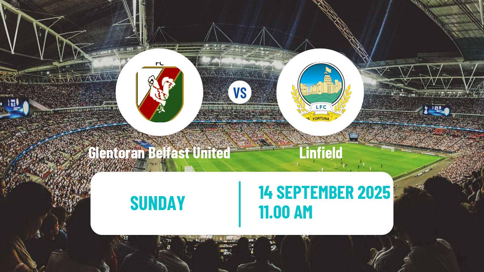 Football Northern Irish Premiership Women Glentoran Belfast United - Linfield