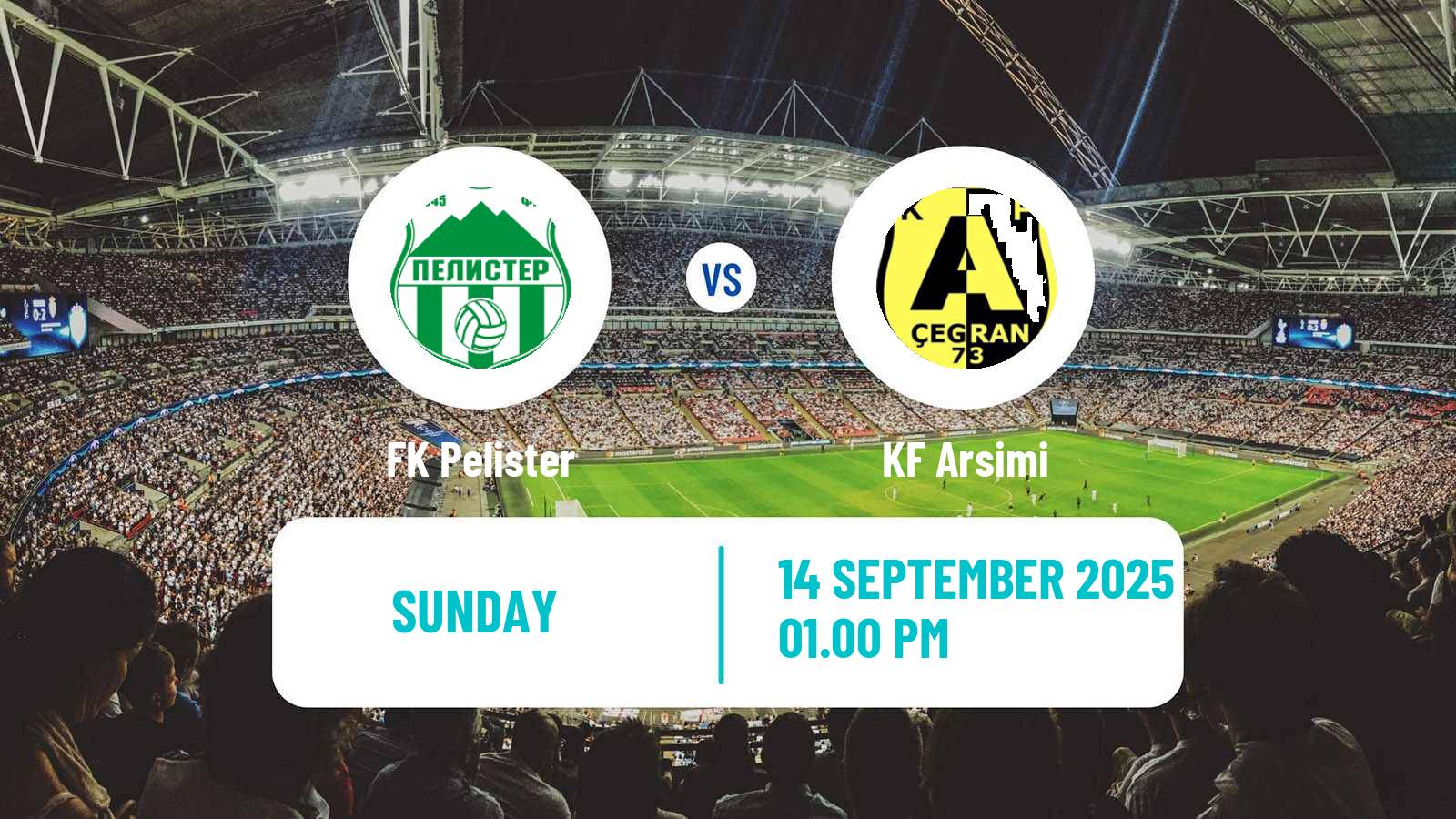 Football North Macedonian 1 MFL Pelister - Arsimi