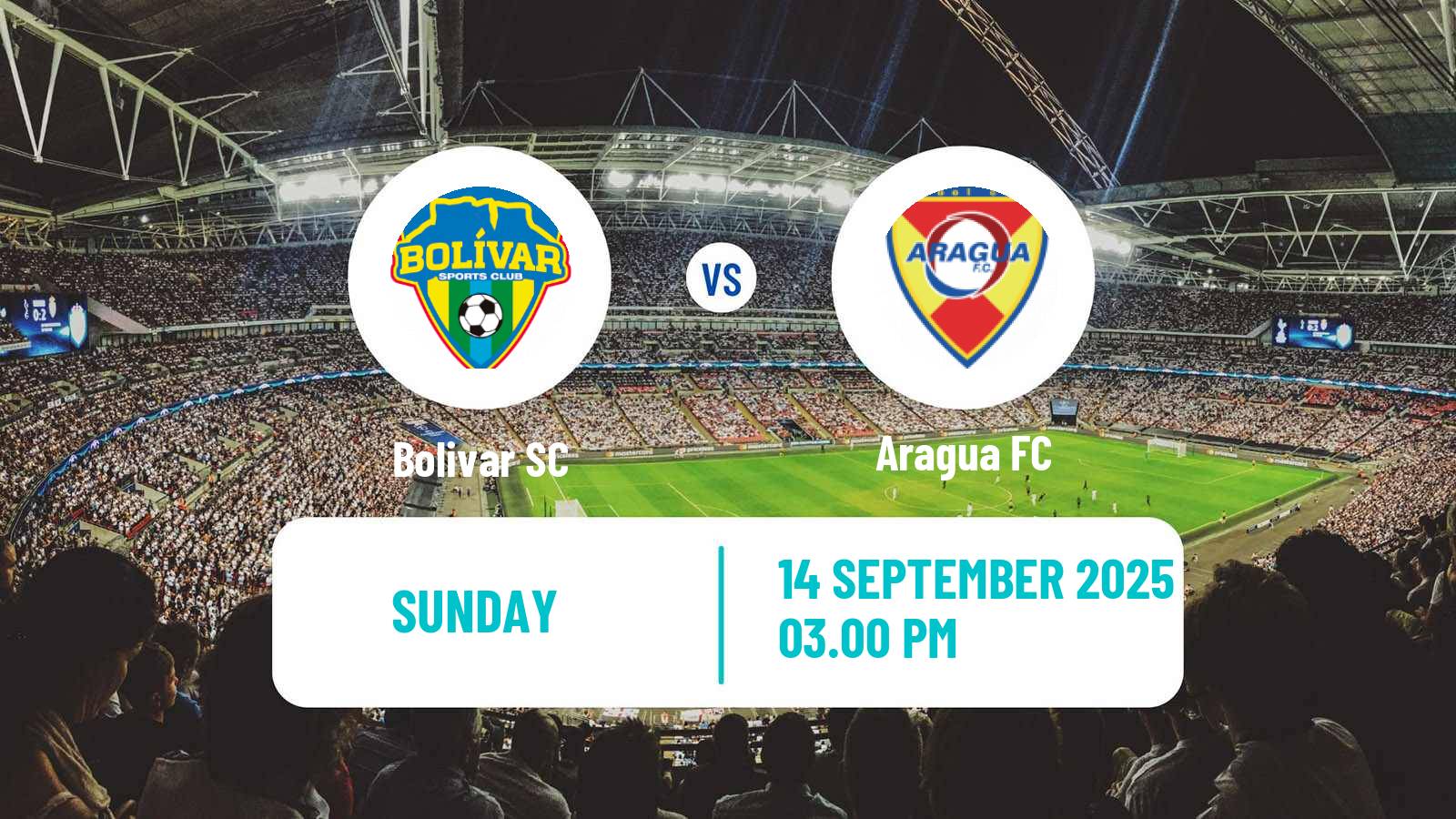 Football Venezuelan Segunda Division Bolivar - Aragua