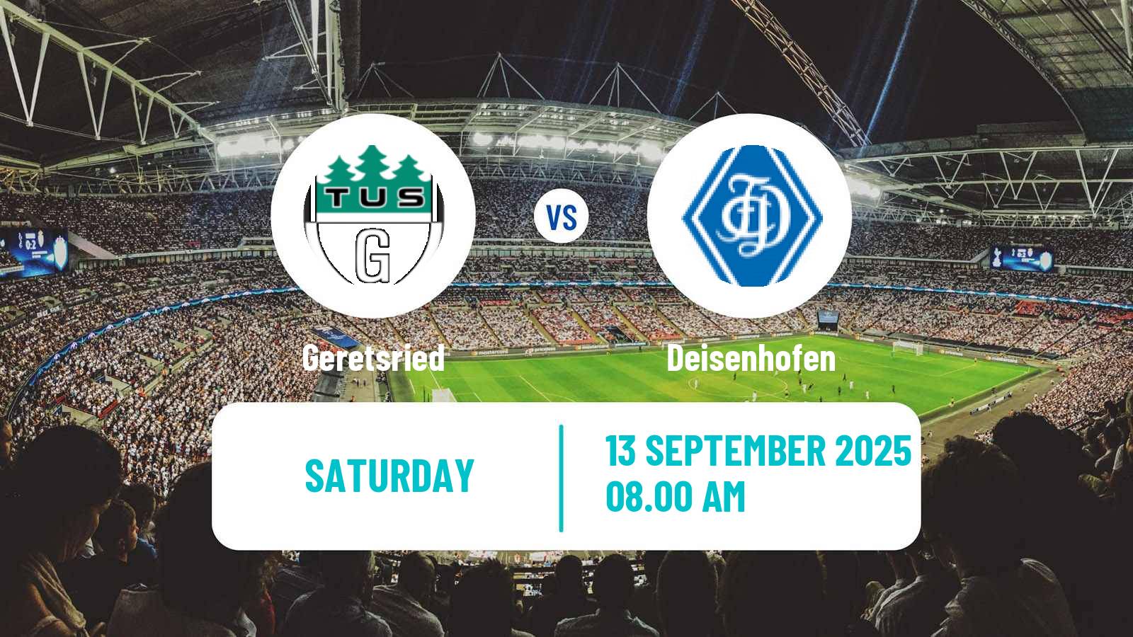 Football German Oberliga Bayern Süd Geretsried - Deisenhofen
