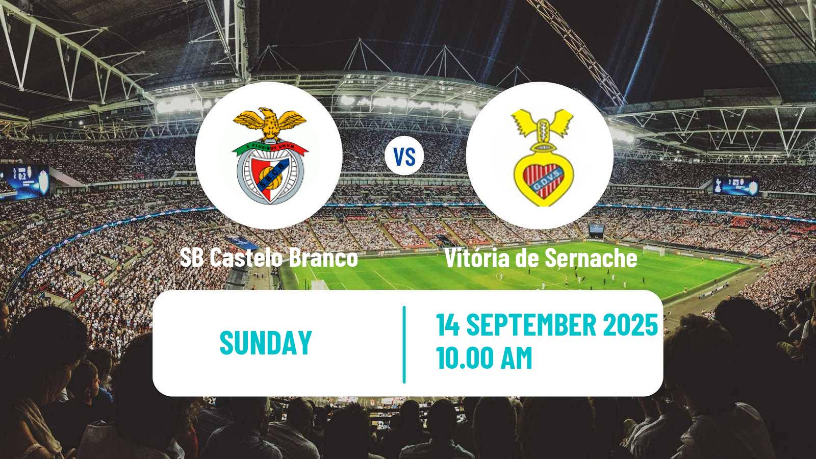 Football Campeonato de Portugal - Group C SB Castelo Branco - Vitória de Sernache
