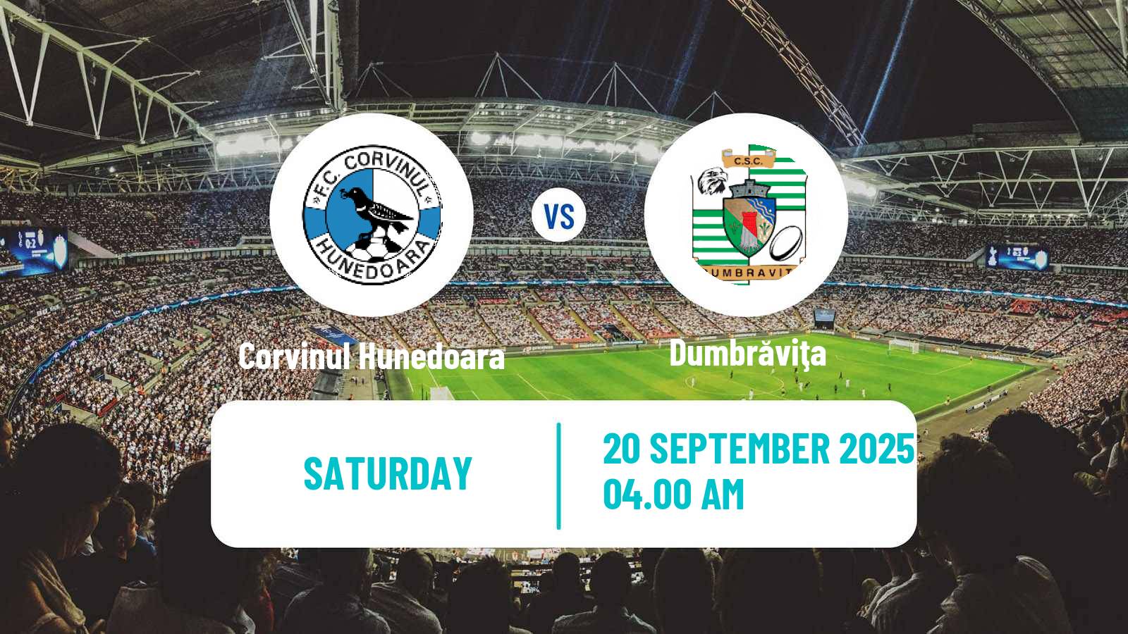 Football Romanian Division 2 Corvinul Hunedoara - Dumbrăviţa