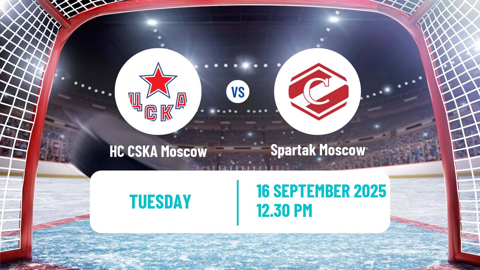 Hockey KHL HC CSKA Moscow - Spartak Moscow