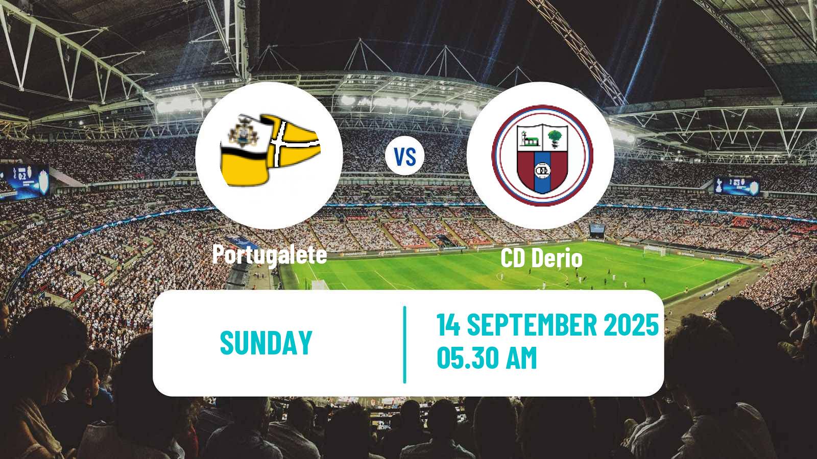 Football Spanish Tercera RFEF - Group 4 Portugalete - Derio