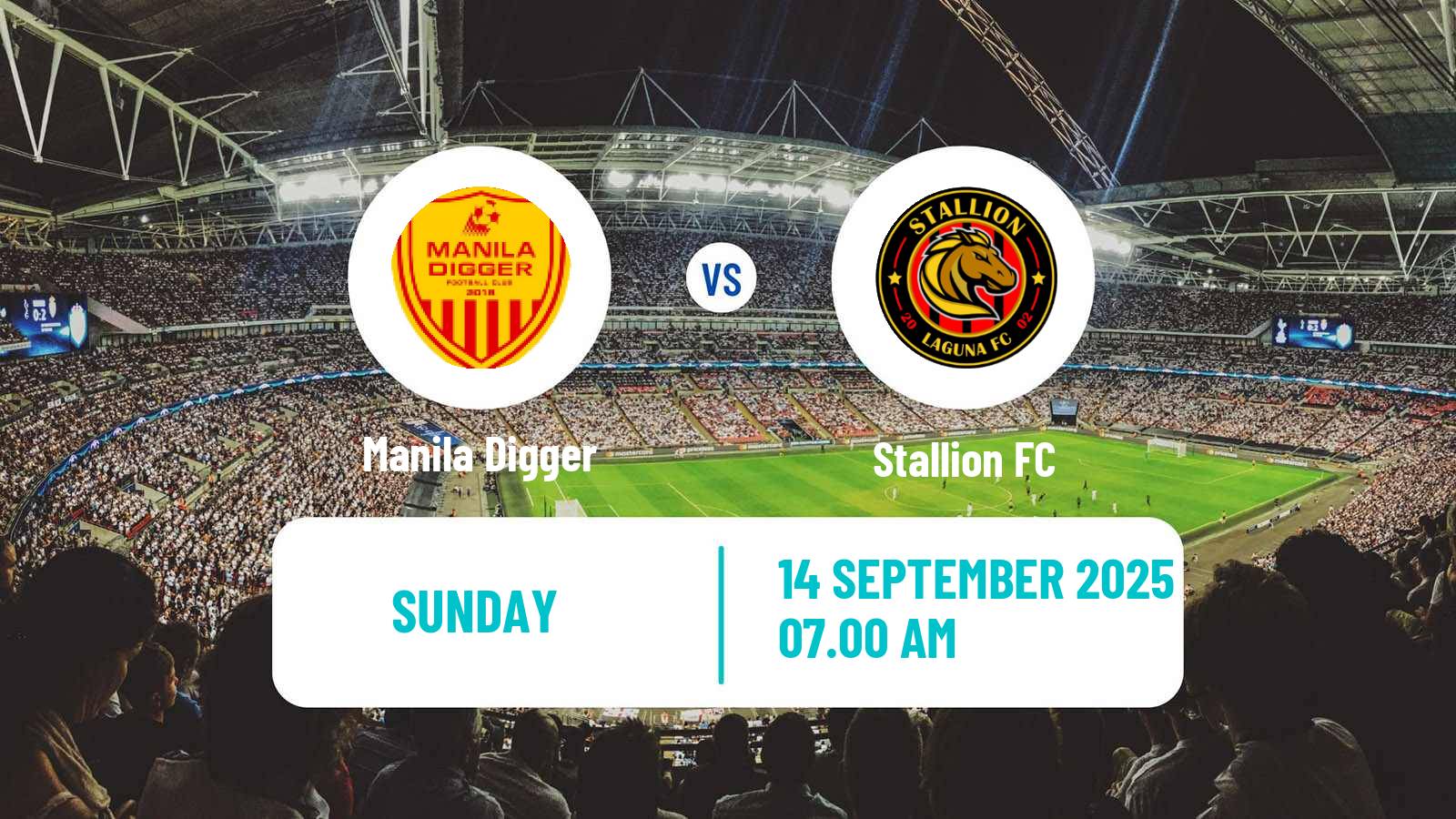 Football Philippines PFL Manila Digger - Stallion