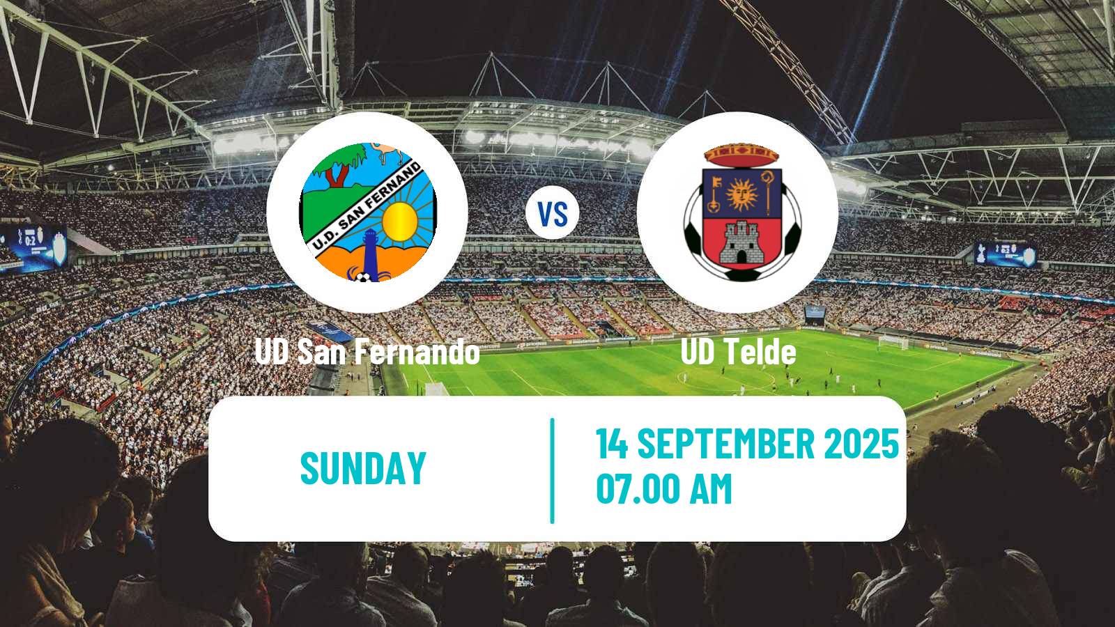 Football Spanish Tercera RFEF - Group 12 UD San Fernando - Telde