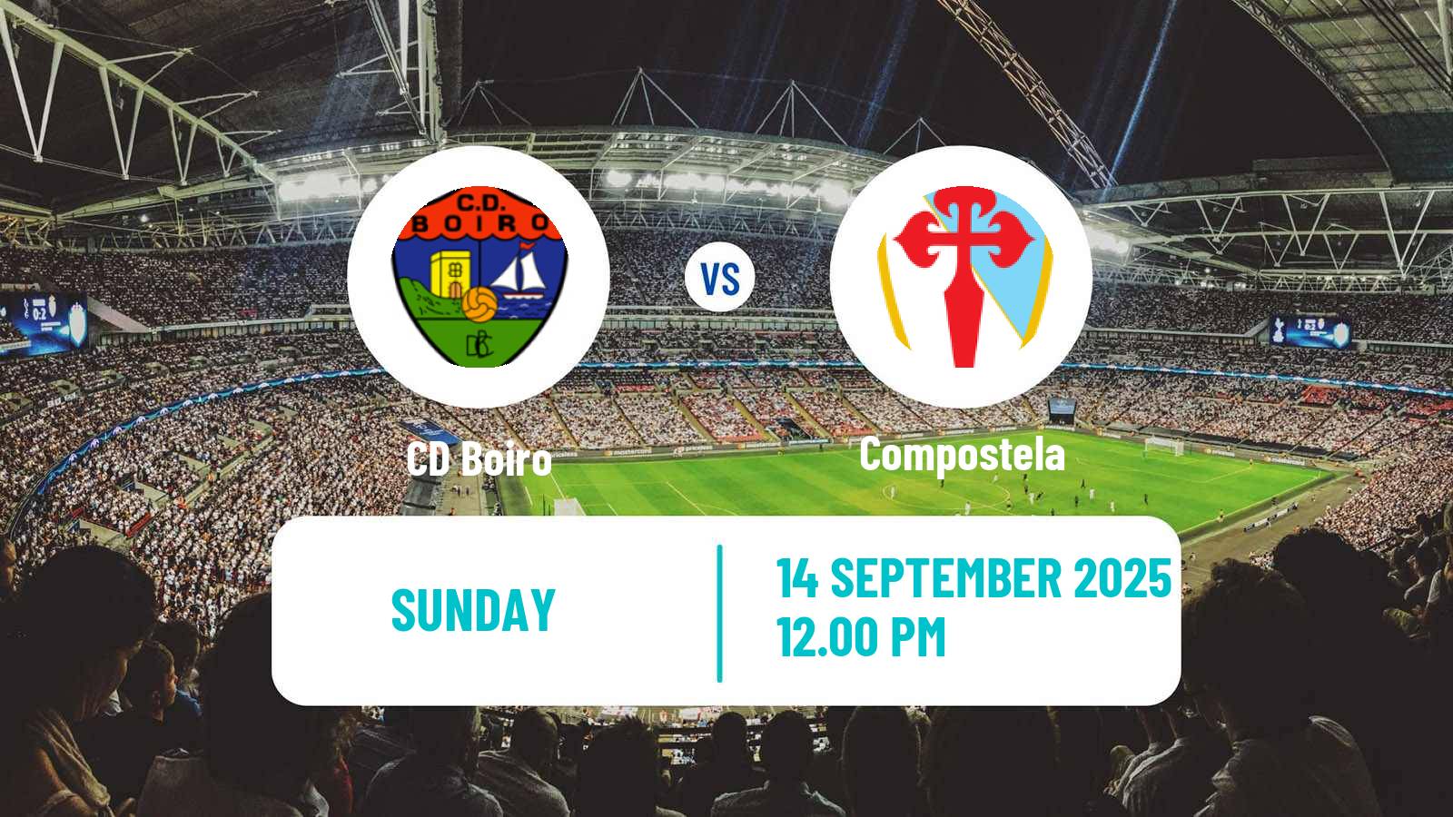 Football Spanish Tercera RFEF - Group 1 Boiro - Compostela