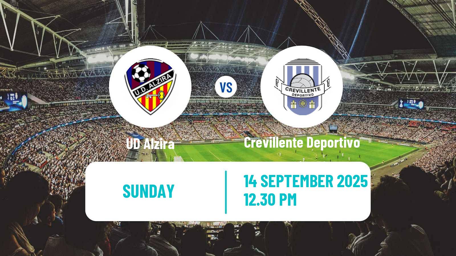 Football Spanish Tercera RFEF - Group 6 Alzira - Crevillente Deportivo