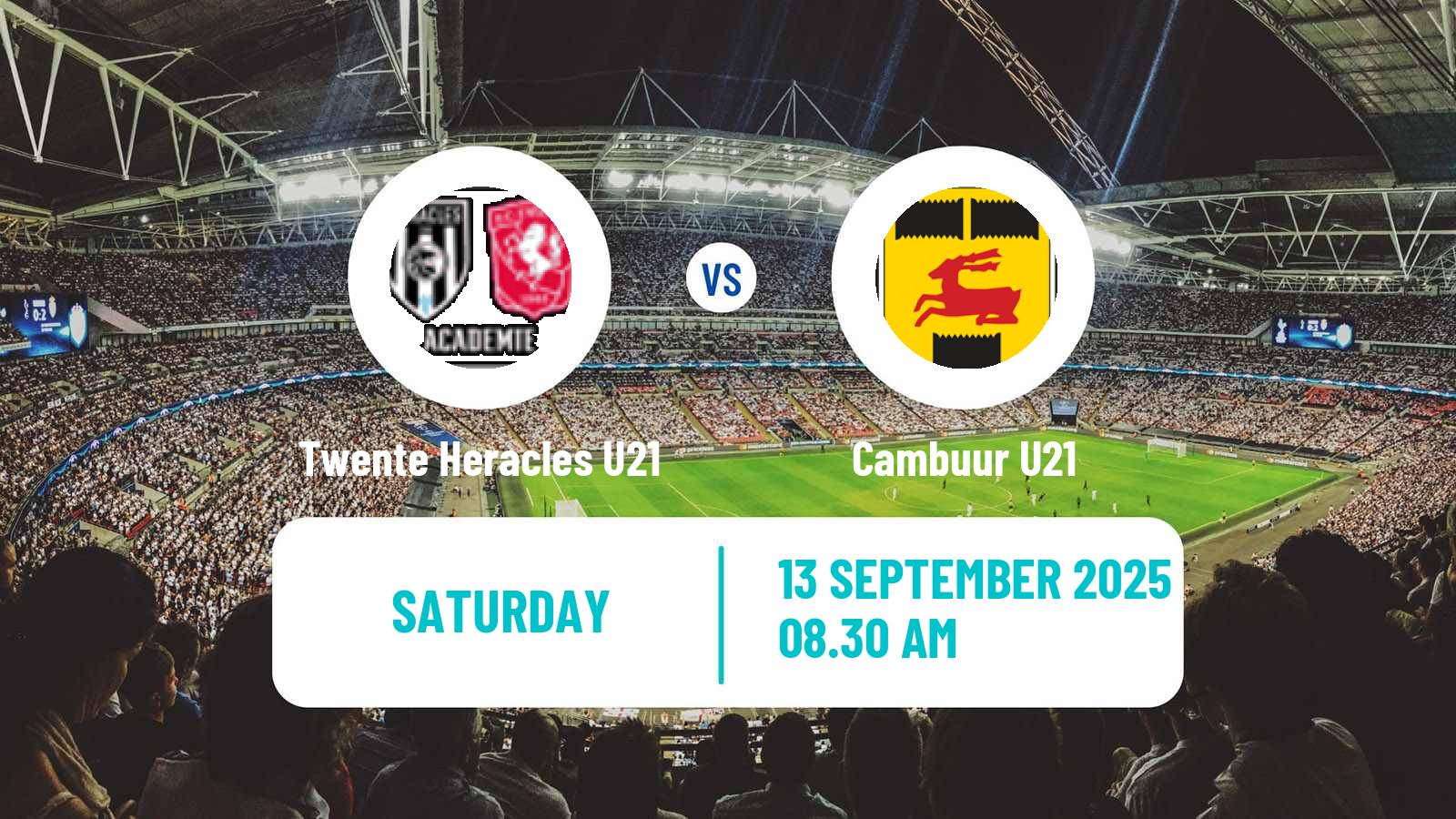Football Dutch Divisie 1 U21 Twente Heracles U21 - Cambuur U21