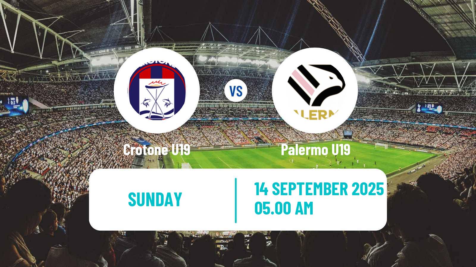 Football Italian Primavera 2 Crotone U19 - Palermo U19