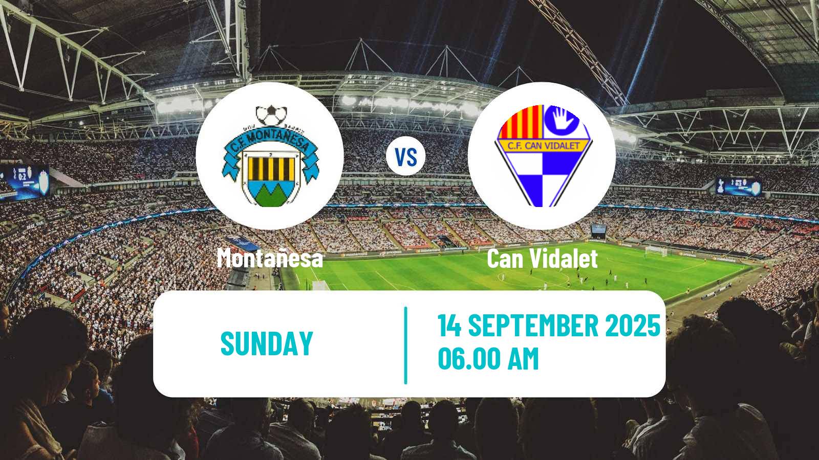 Football Spanish Tercera RFEF - Group 5 Montañesa - Can Vidalet