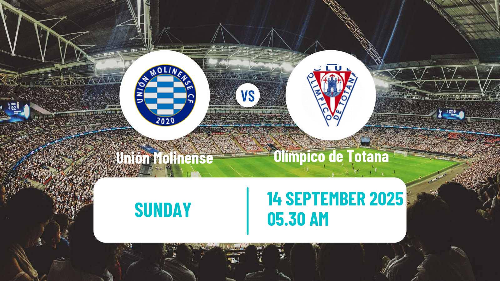 Football Spanish Tercera RFEF - Group 13 Unión Molinense - Olímpico de Totana