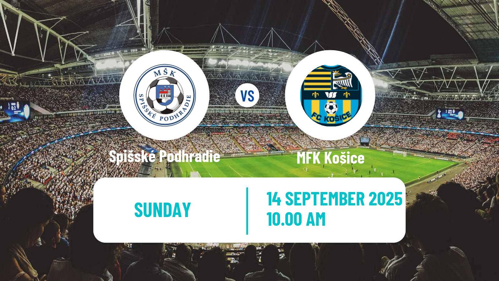 Football Slovak Cup Spišské Podhradie - MFK Košice
