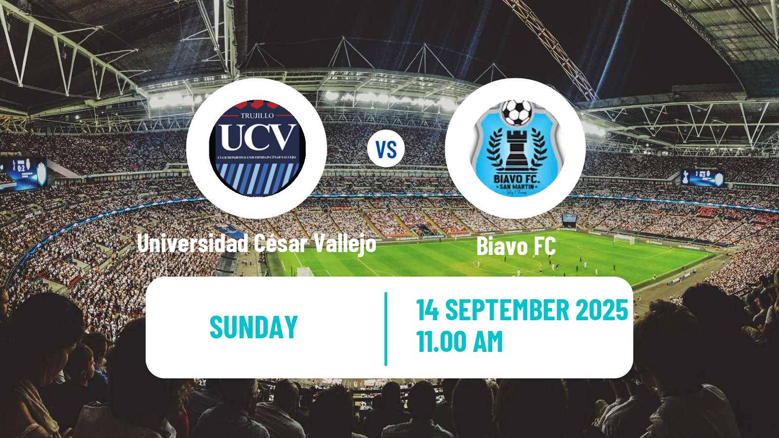Football Peruvian Liga Women Universidad César Vallejo - Biavo