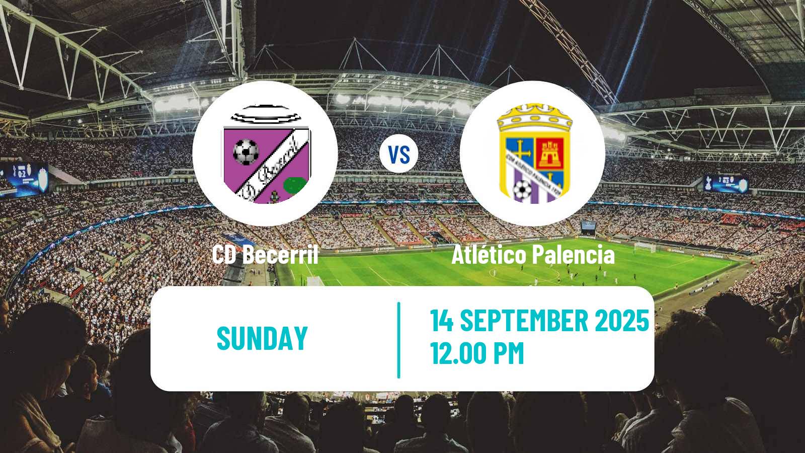 Football Spanish Tercera RFEF - Group 8 Becerril - Atlético Palencia