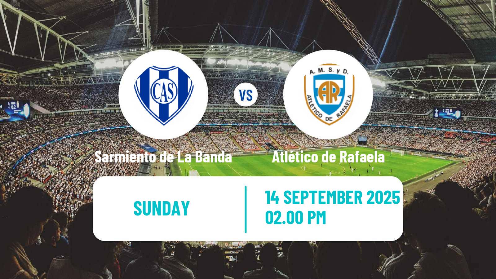 Football Argentinian Torneo Federal Sarmiento de La Banda - Atlético de Rafaela