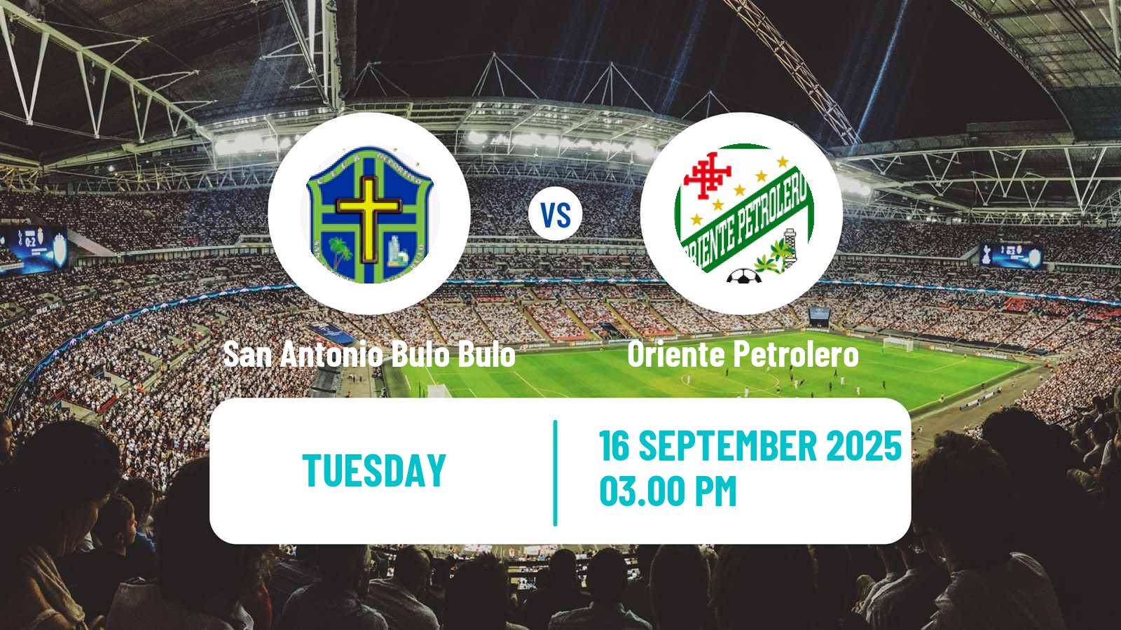 Football Bolivian Division Profesional San Antonio Bulo Bulo - Oriente Petrolero