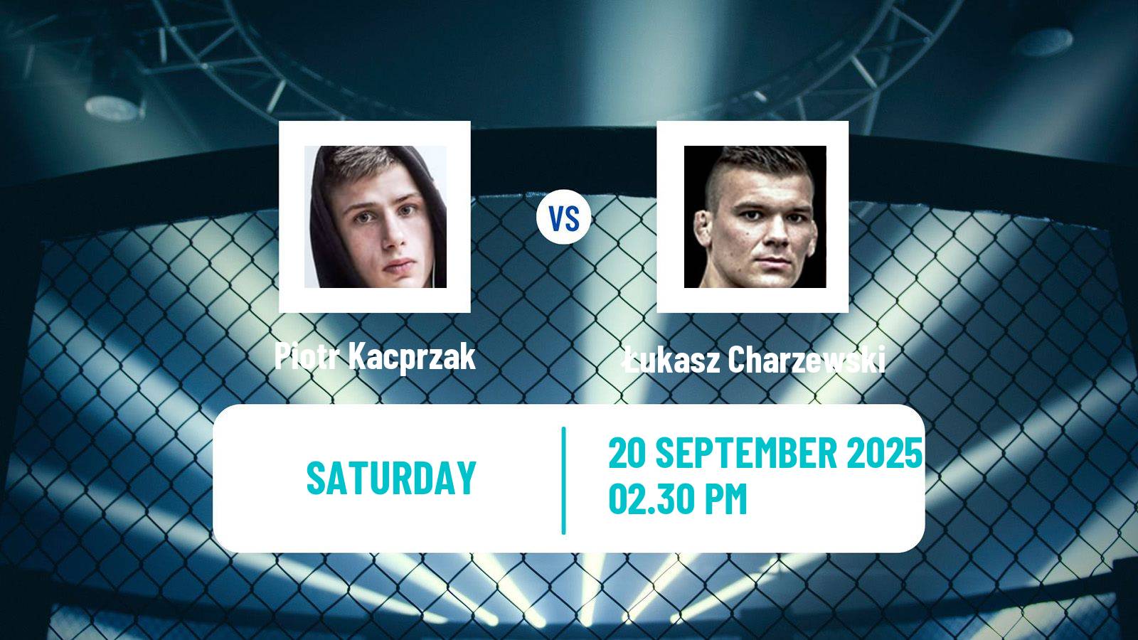 MMA Featherweight Ksw Men Piotr Kacprzak - Łukasz Charzewski