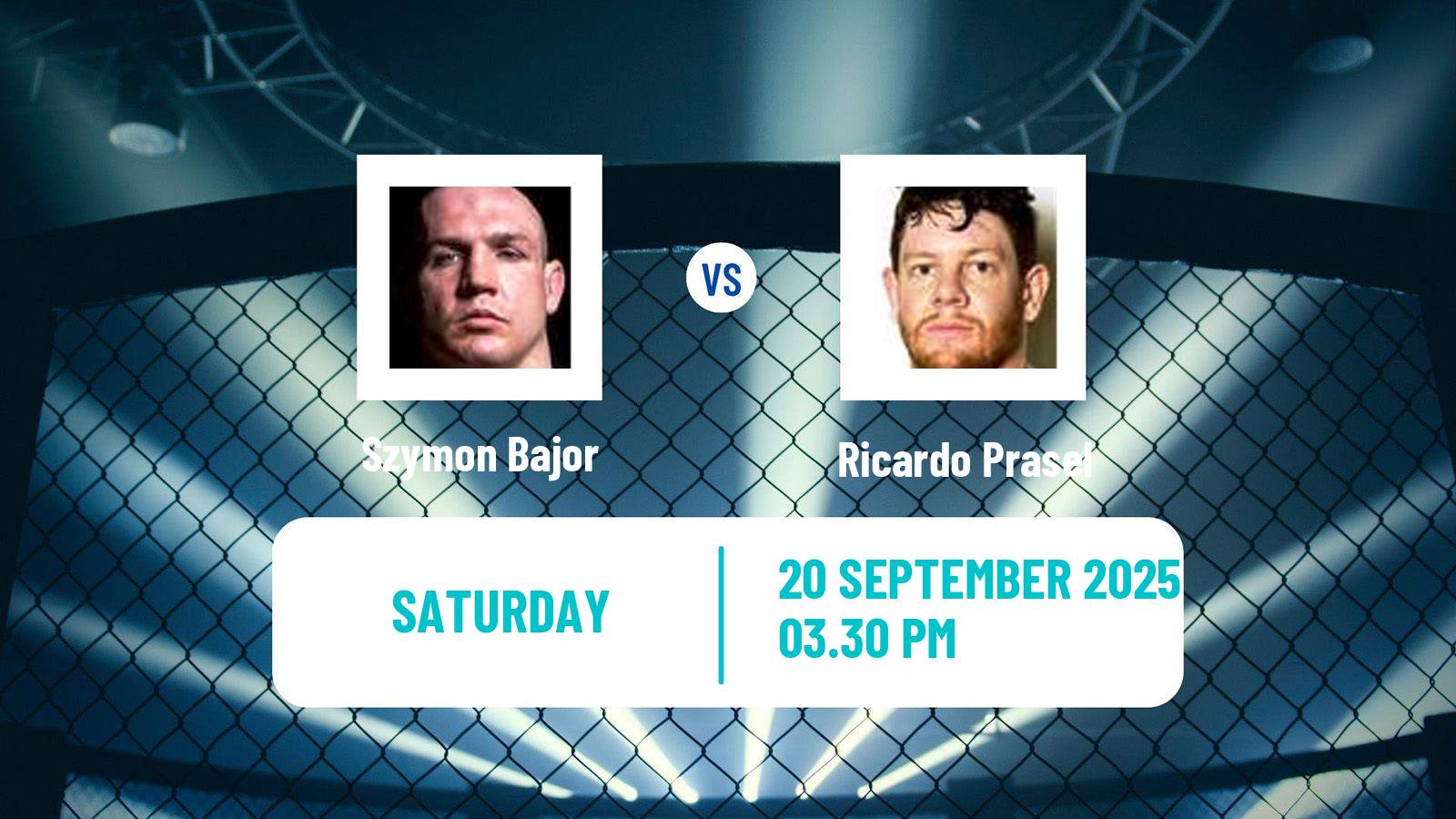 MMA Heavyweight Ksw Men Szymon Bajor - Ricardo Prasel