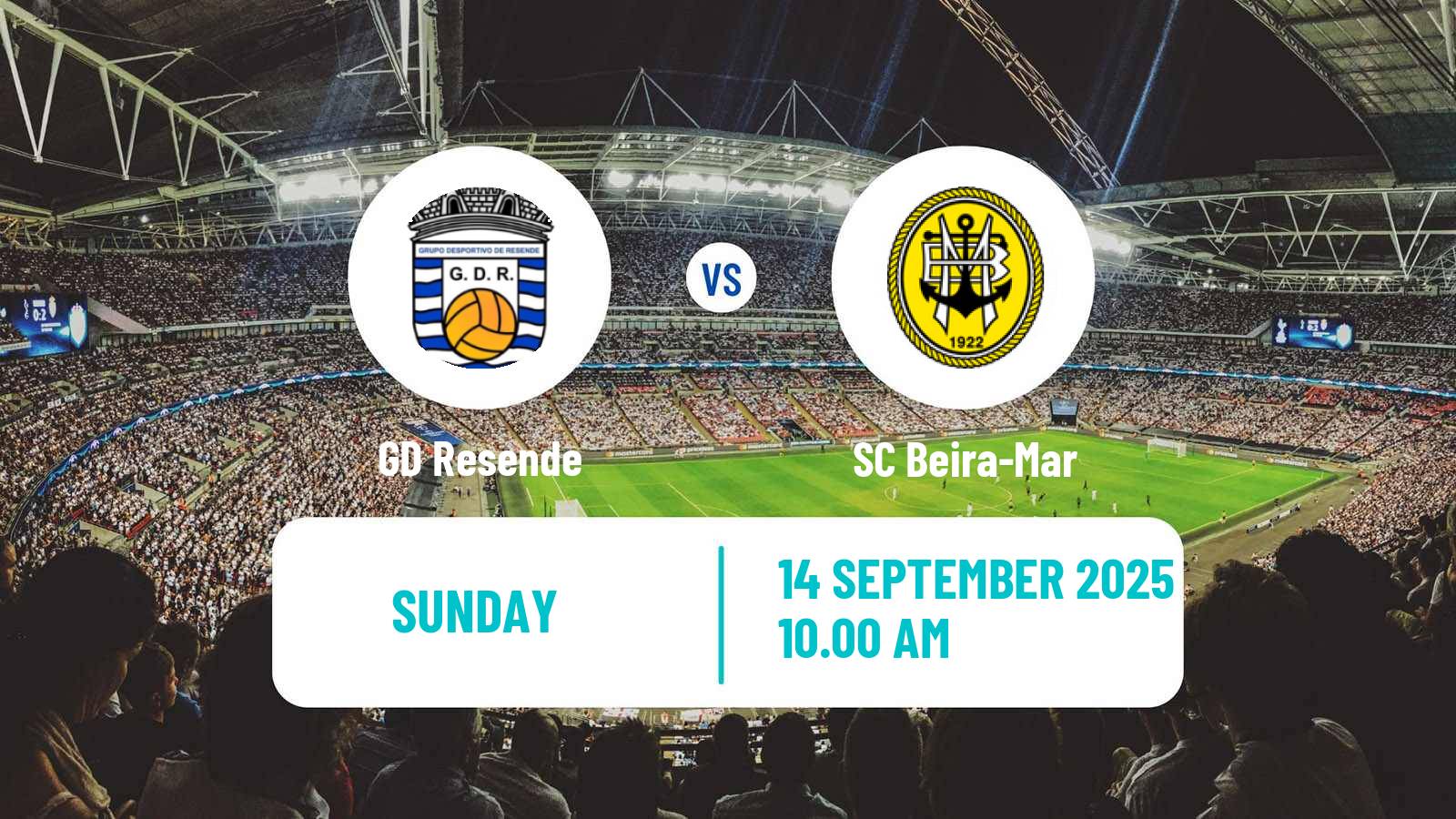 Football Campeonato de Portugal Resende - Beira-Mar