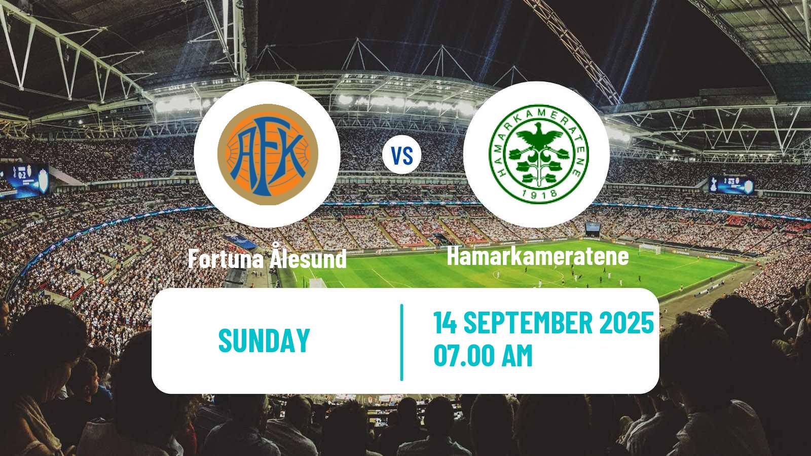 Football Norwegian Division 1 Women Fortuna Ålesund - Hamarkameratene