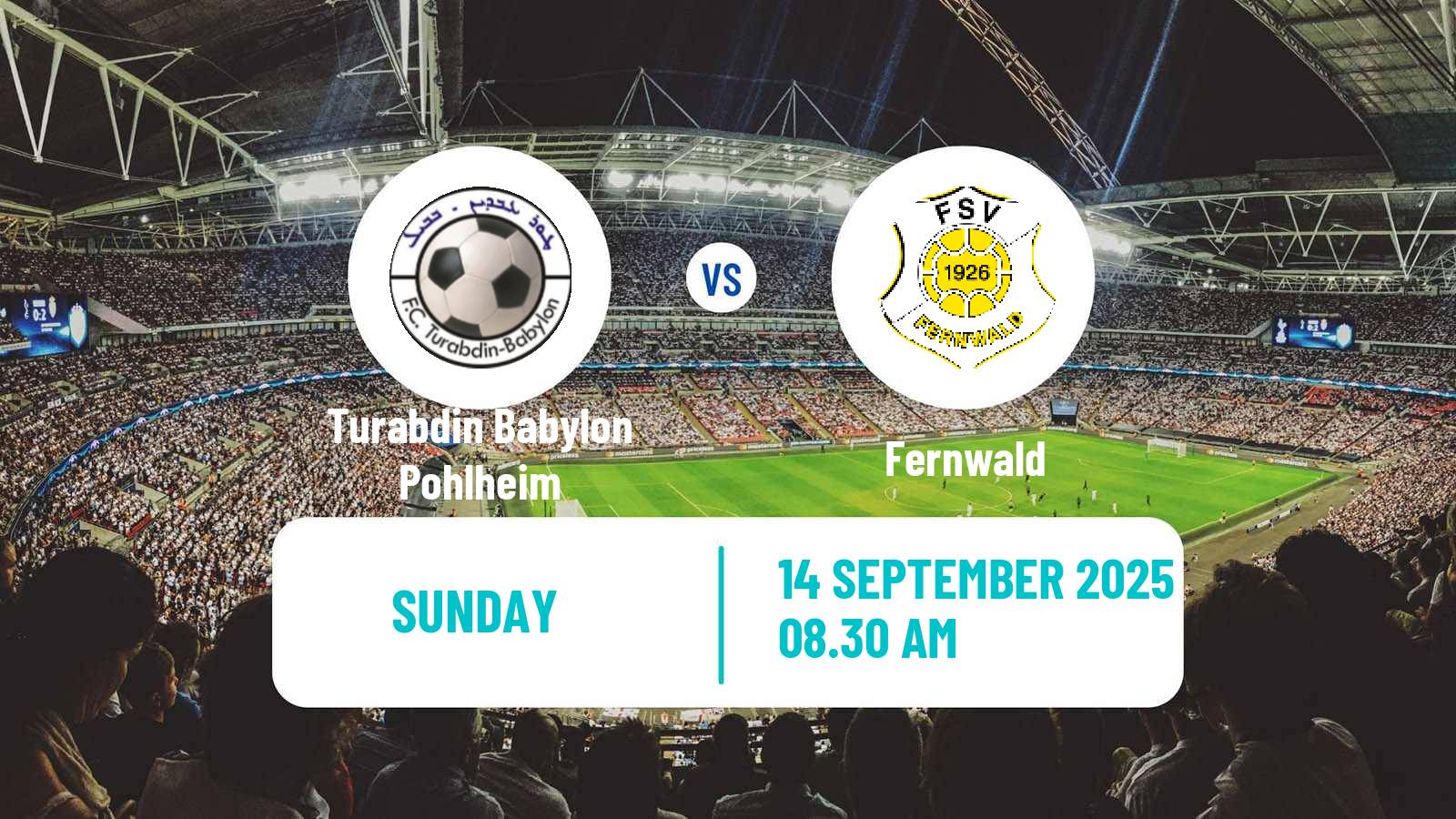 Football German Oberliga Hessen Turabdin Babylon Pohlheim - Fernwald