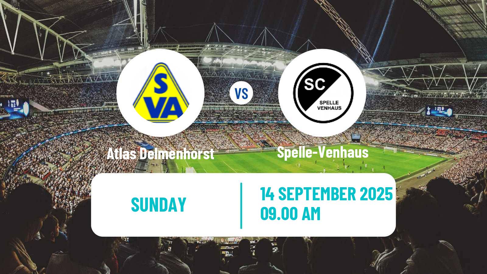Football German Oberliga Niedersachsen Atlas Delmenhorst - Spelle-Venhaus