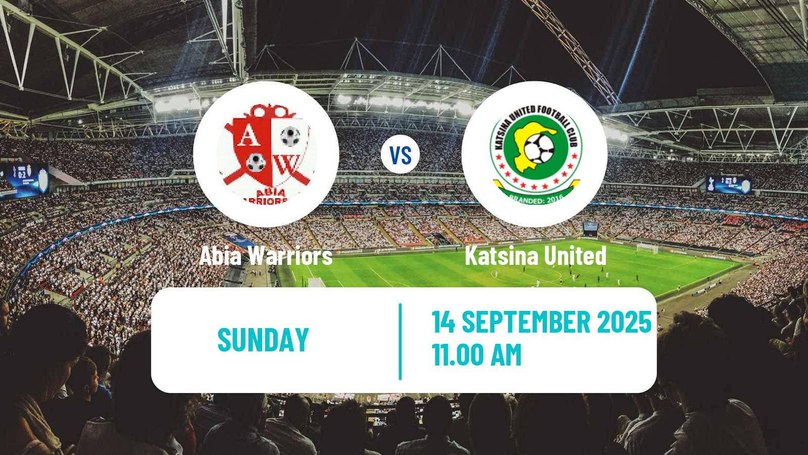 Football Nigerian Premier League Abia Warriors - Katsina United