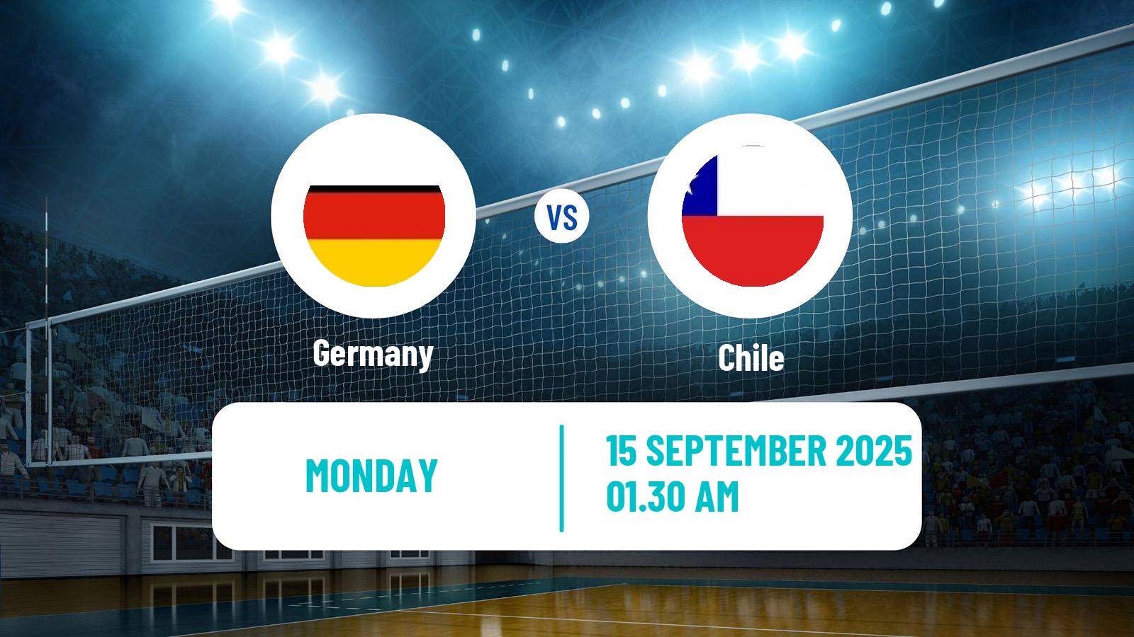 Volleyball World Championship Volleyball Germany - Chile
