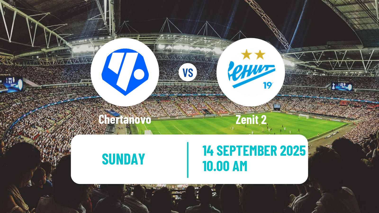 Football FNL 2 Division B Group 2 Chertanovo - Zenit 2