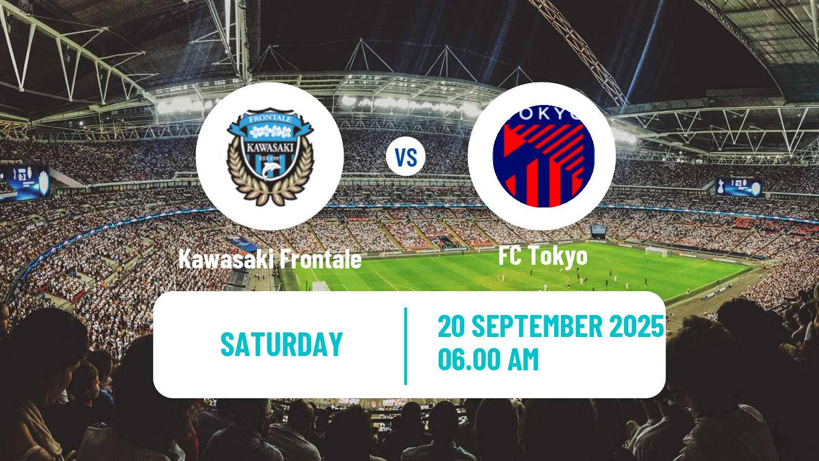 Football Japan J1 League Kawasaki Frontale - Tokyo