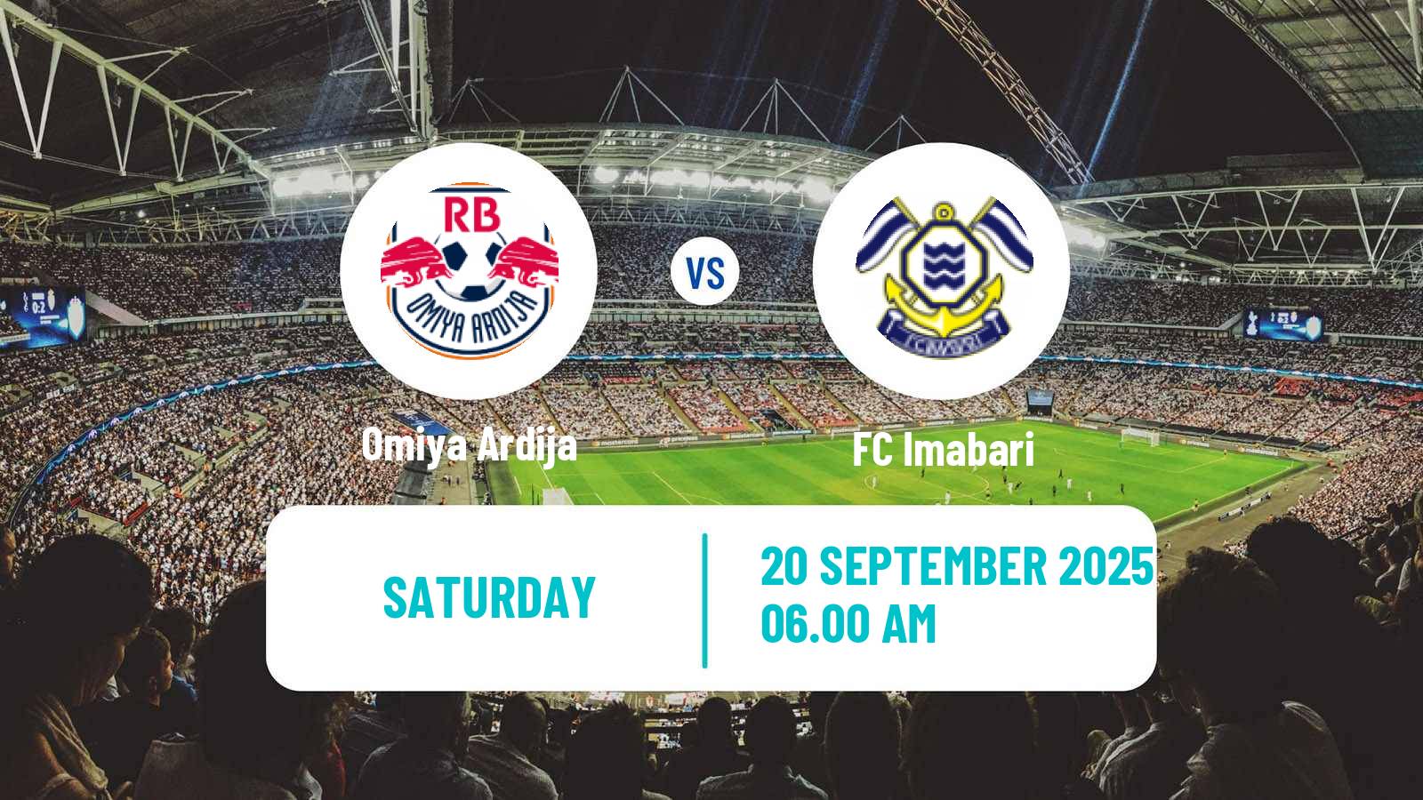 Football Japan J2 League Omiya Ardija - Imabari