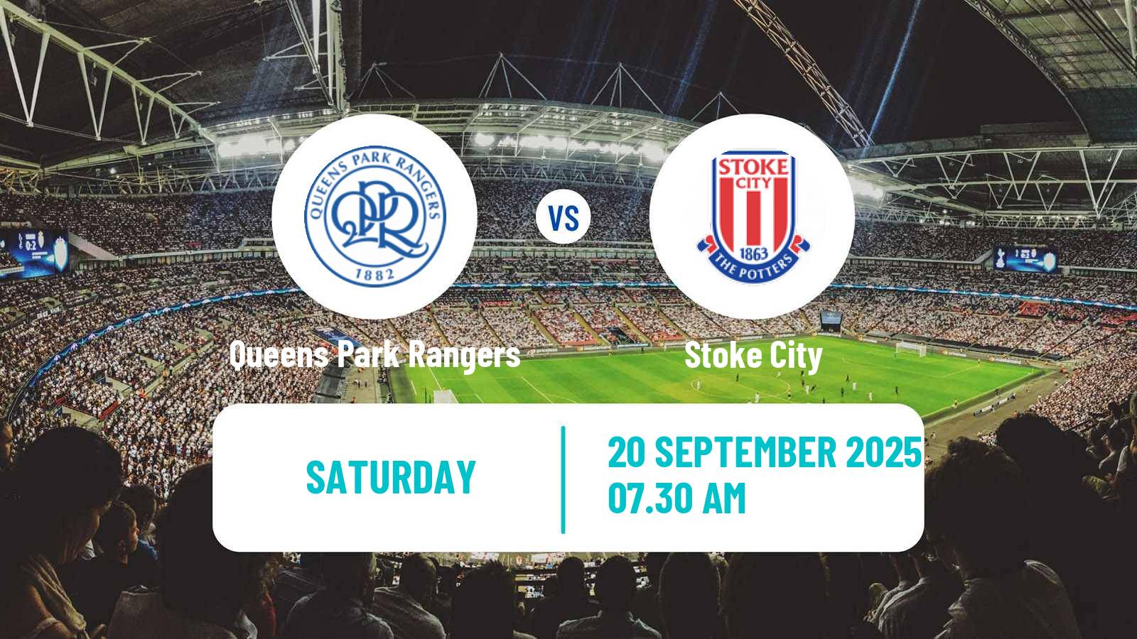 Football English League Championship Queens Park Rangers - Stoke City