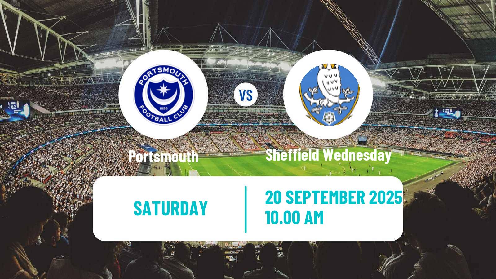 Football English League Championship Portsmouth - Sheffield Wednesday