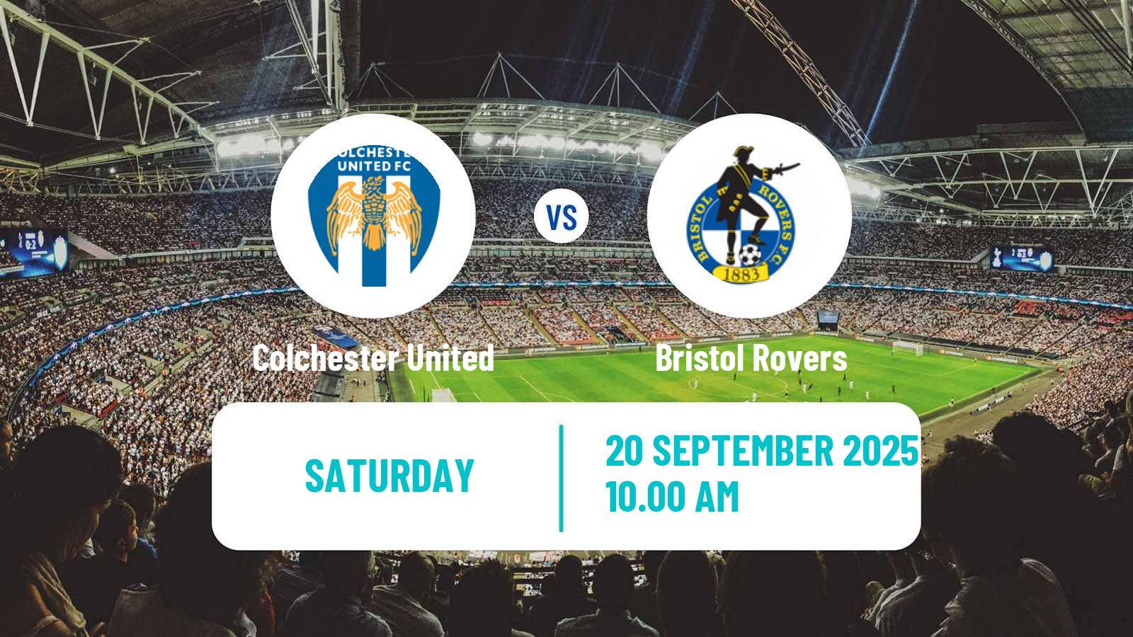 Football English League Two Colchester United - Bristol Rovers