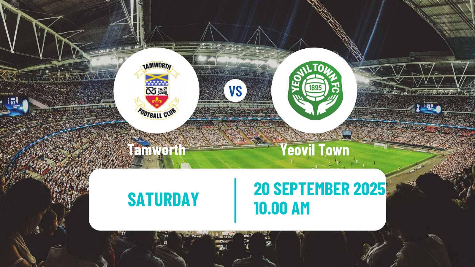 Football English National League Tamworth - Yeovil Town