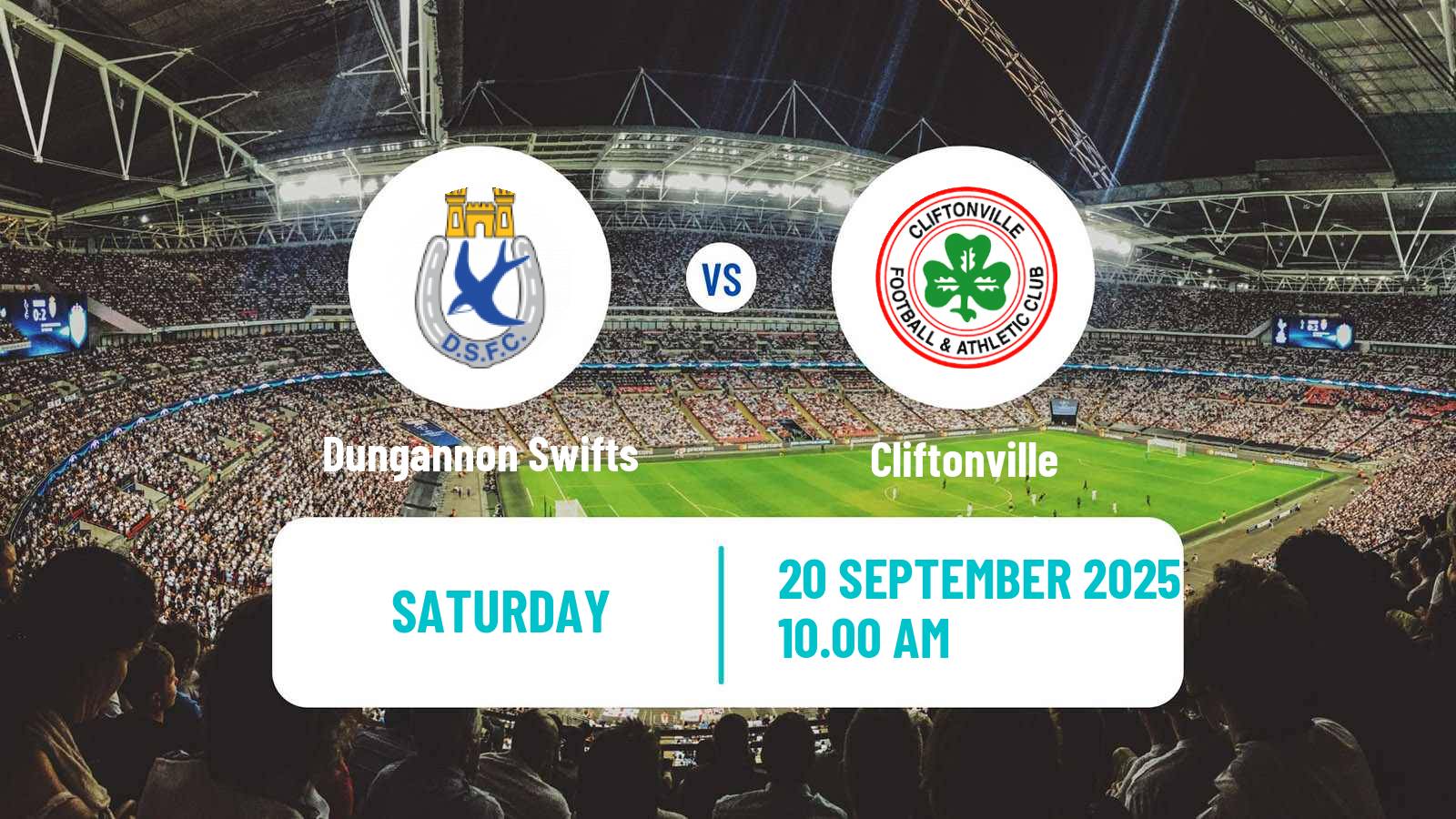 Football Northern Irish Premiership Dungannon Swifts - Cliftonville