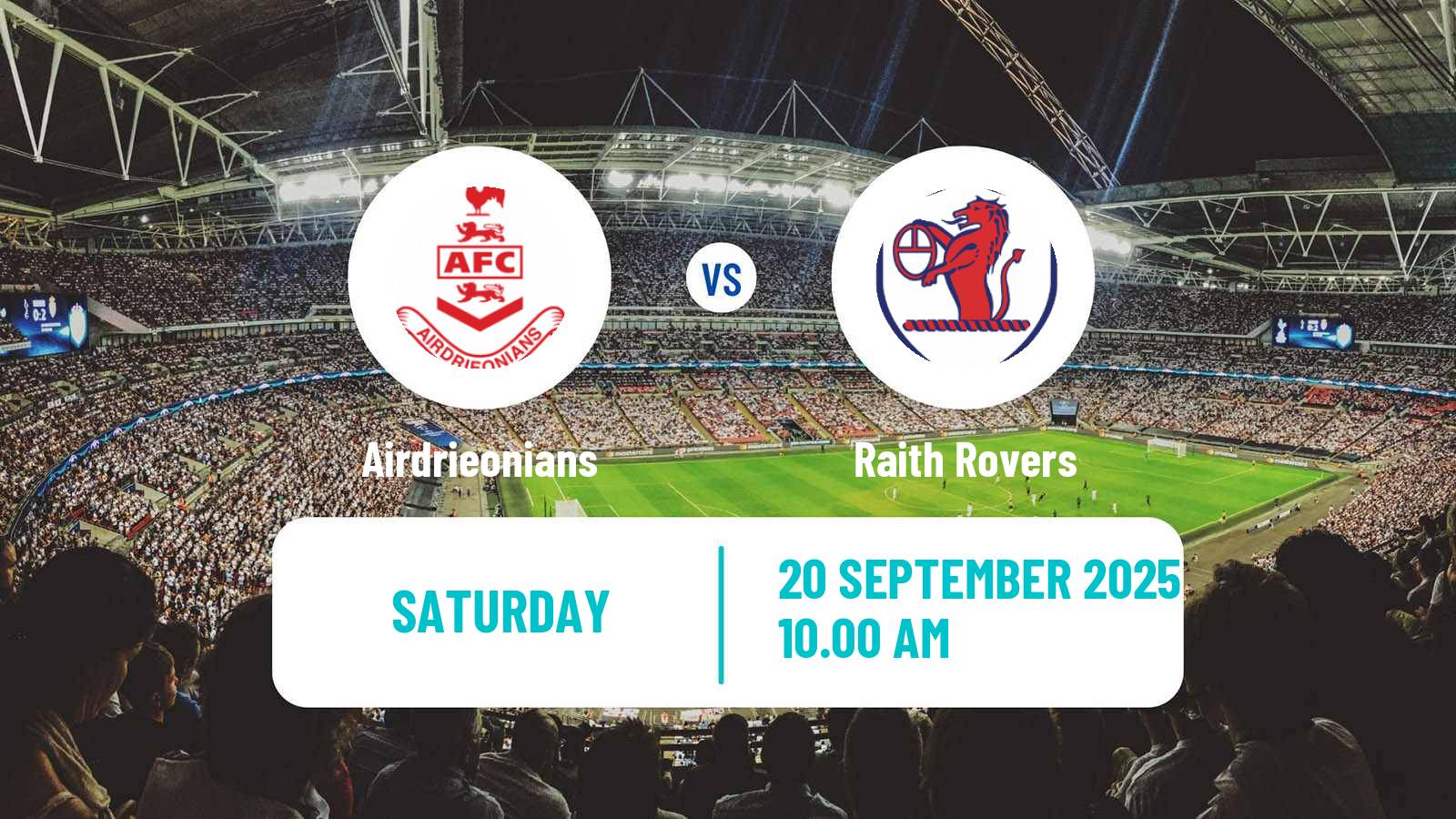 Football Scottish Football Championship Airdrieonians - Raith Rovers