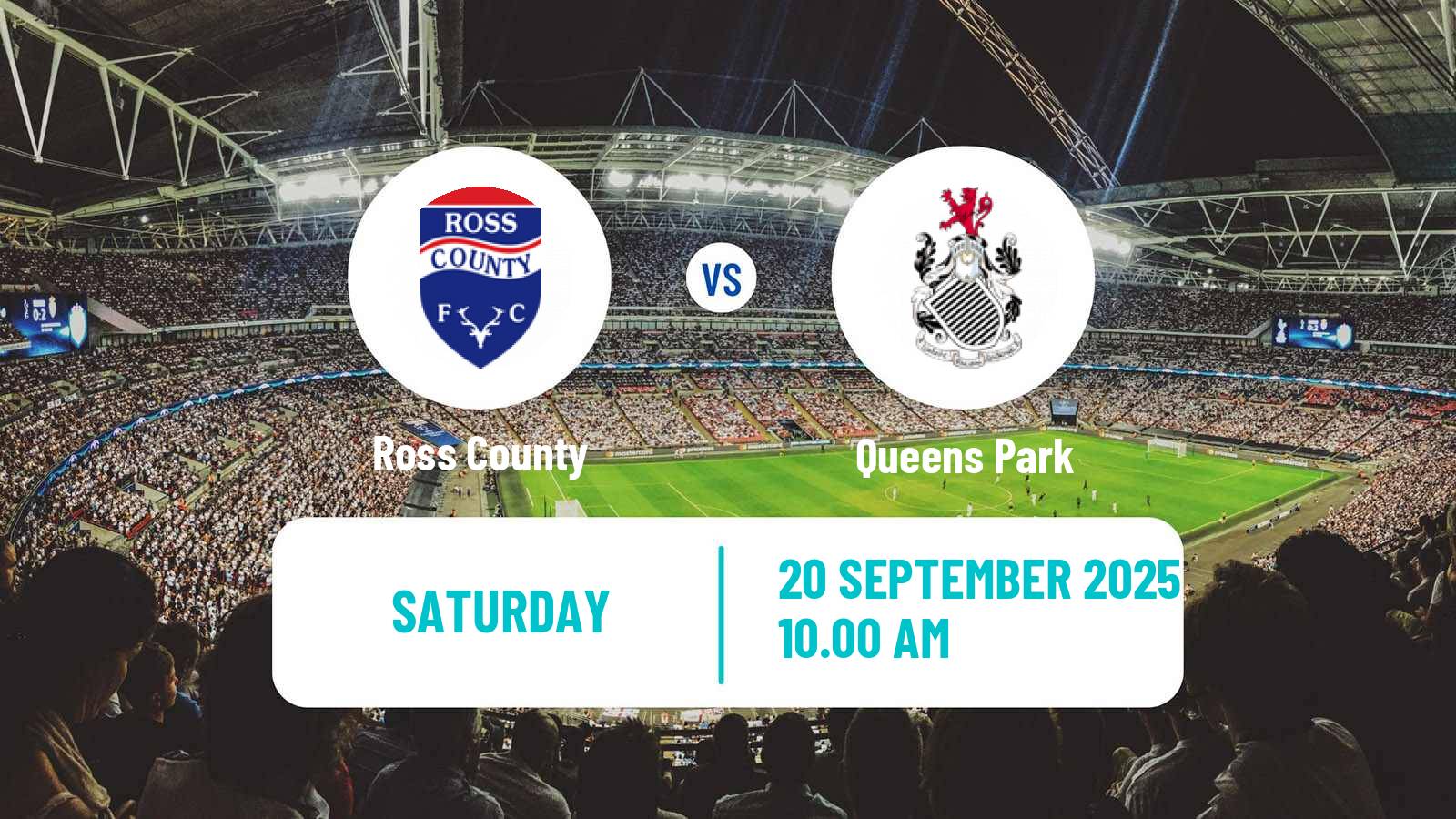 Football Scottish Football Championship Ross County - Queens Park