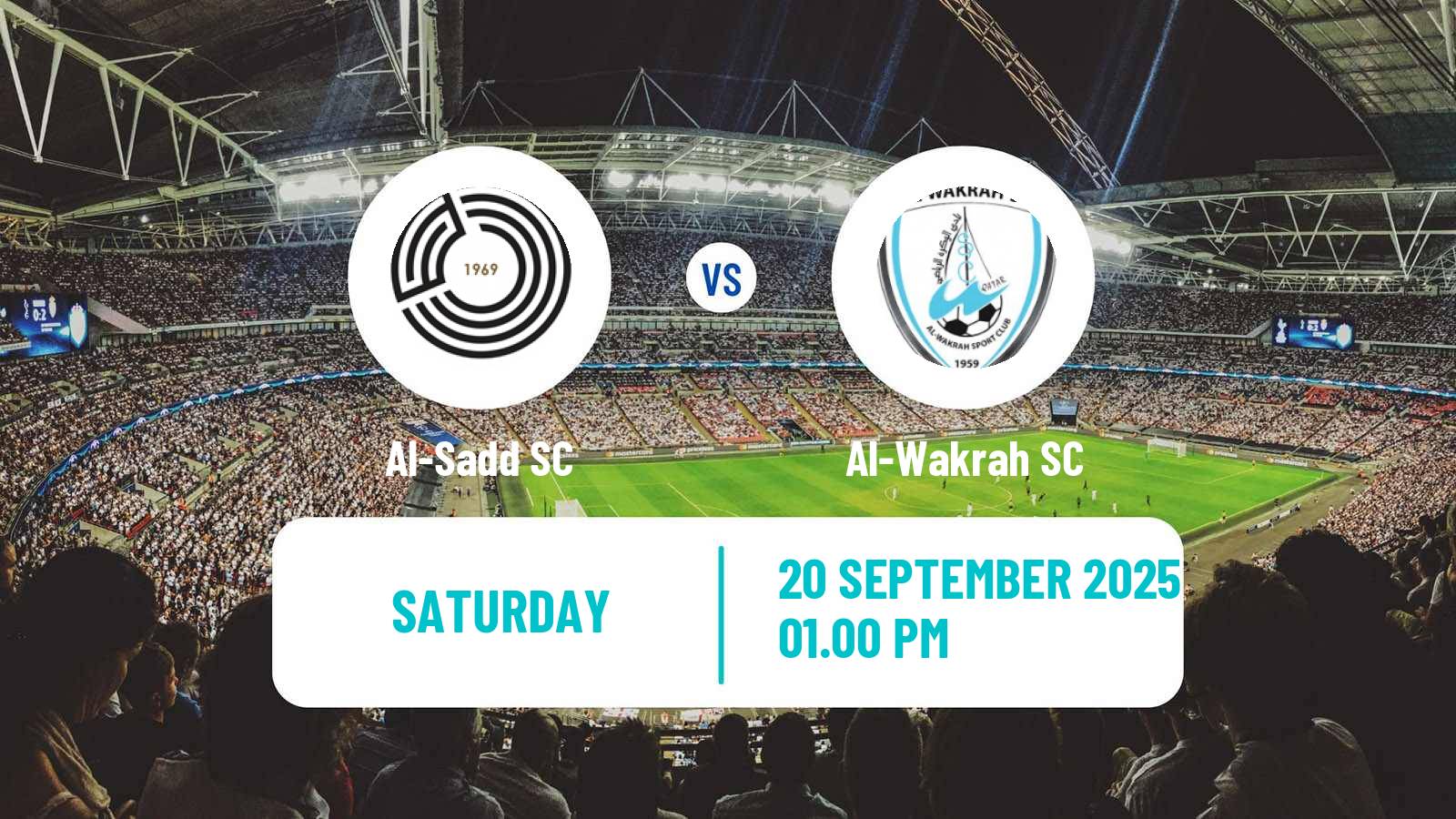 Football Qatar QSL Al-Sadd - Al-Wakrah