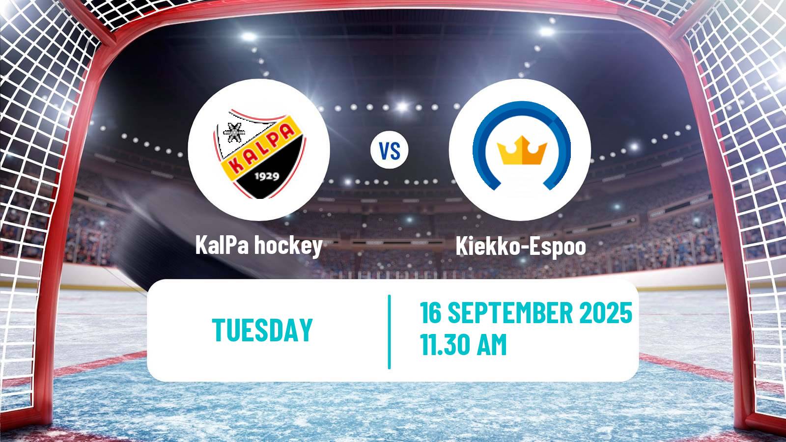 Hockey Finnish SM-liiga KalPa - Kiekko-Espoo