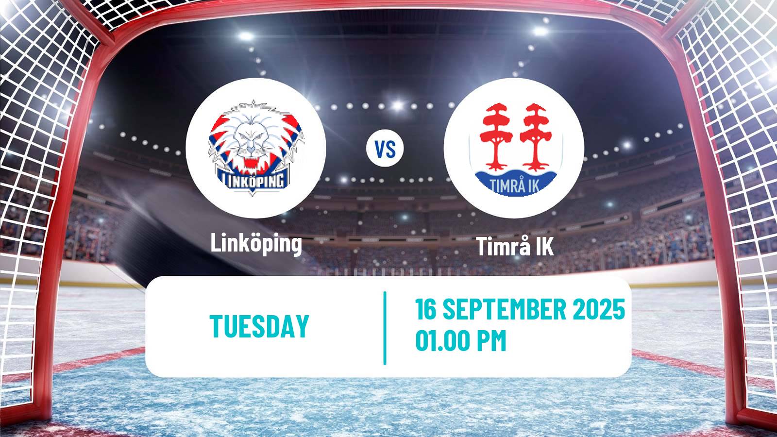 Hockey SHL Linköping - Timrå